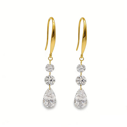 Lab Grown Diamond Earring-LGE0918-P