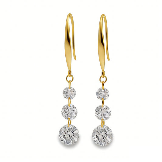 Lab Grown Diamond Earring-LGE0918-R