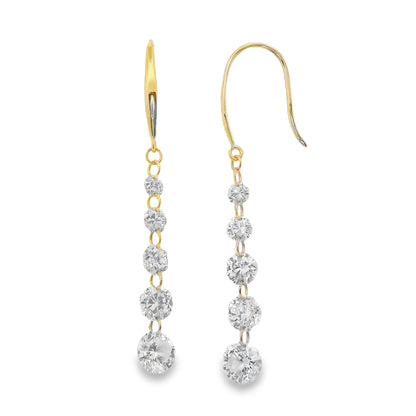 Lab Grown Diamond Earring-LGE0918-R5