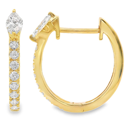 Lab Grown Diamond Earring-LGE0921-M