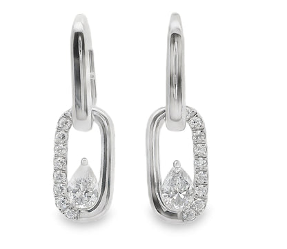 Lab Grown Diamond Earring-LGE0922-P