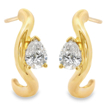 Lab Grown Diamond Earring-LGE0923-P