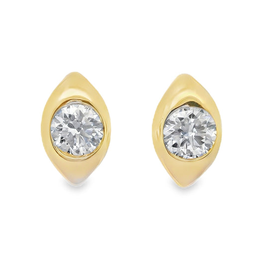 Lab Grown Diamond Earring-LGE0924-R