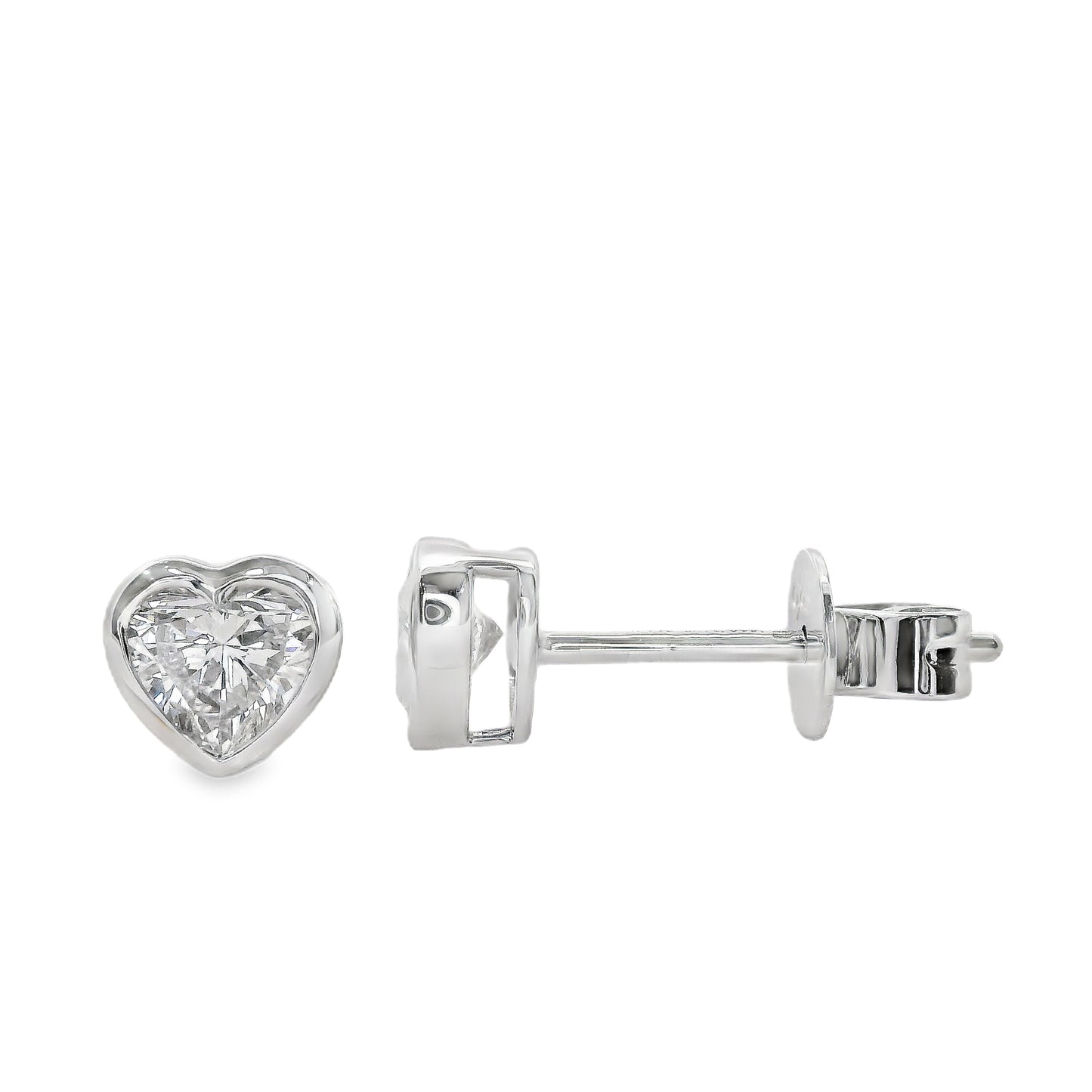 Lab Grown Diamond Earring-LGE0927-H0.3