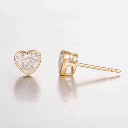 Lab Grown Diamond Earring-LGE0927-H0.3