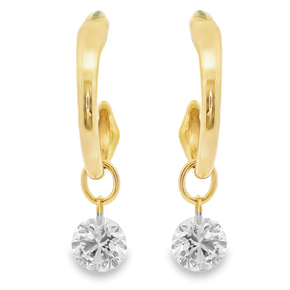 Lab Grown Diamond Earring-LGE0973-R