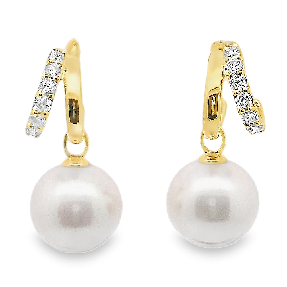 Lab Grown Diamond Earring-LGE0974-PL