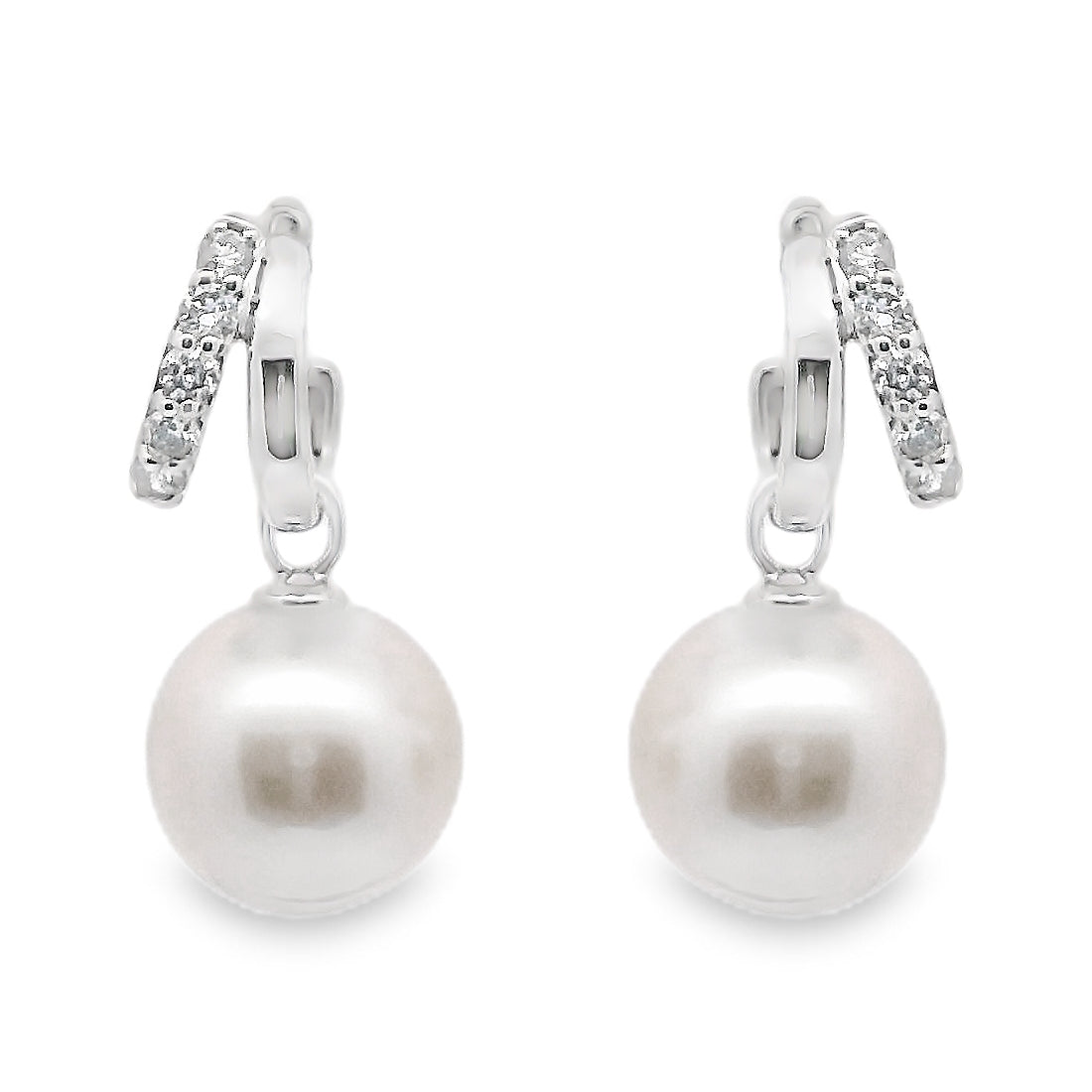 Lab Grown Diamond Earring-LGE0974-PL