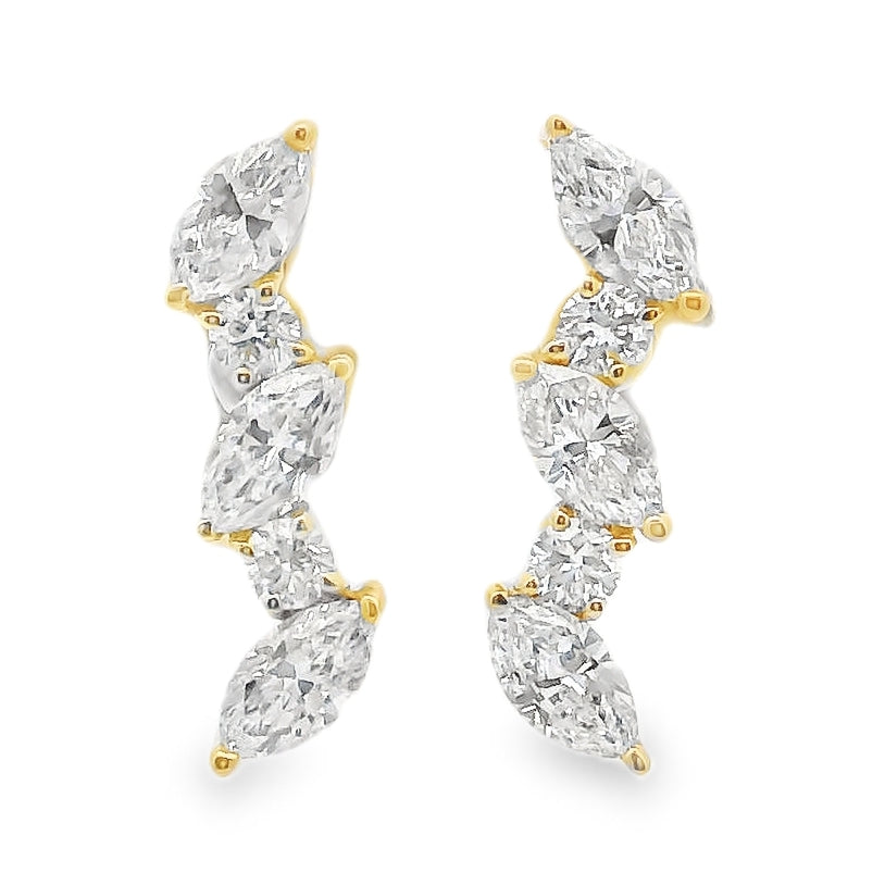 Lab Grown Diamond Earring-LGE0988