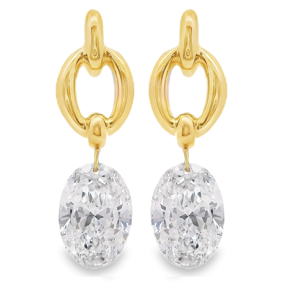 Lab Grown Diamond Earring-LGE0990-O