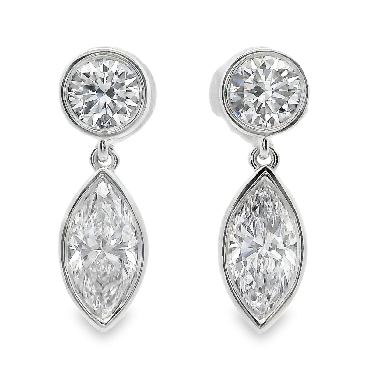 Lab Grown Diamond Earring-LGE0991-M