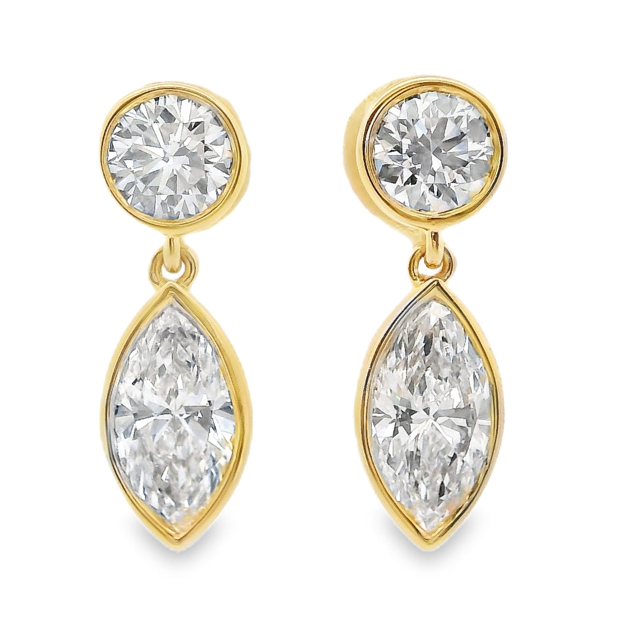 Lab Grown Diamond Earring-LGE0991-M