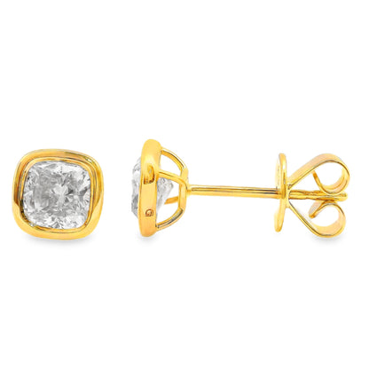 Lab Grown Diamond Earring-LGE0993-C