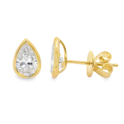 Lab Grown Diamond Earring-LGE0993-P