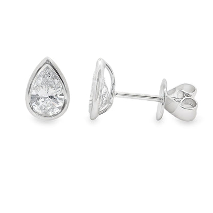 Lab Grown Diamond Earring-LGE0993-P