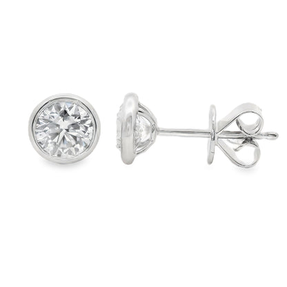 Lab Grown Diamond Earring-LGE0993-R