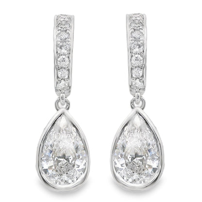 Lab Grown Diamond Earring-LGE0994-P