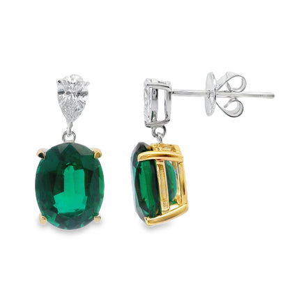 Lab Grown Diamond Earring-LGE0997-O