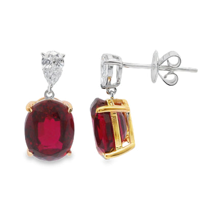 Lab Grown Diamond Earring-LGE0997-O