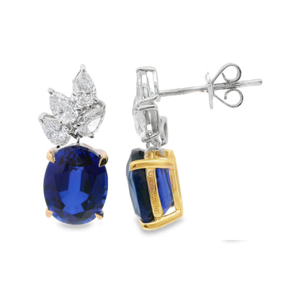 Lab Grown Diamond Earring-LGE0998-O
