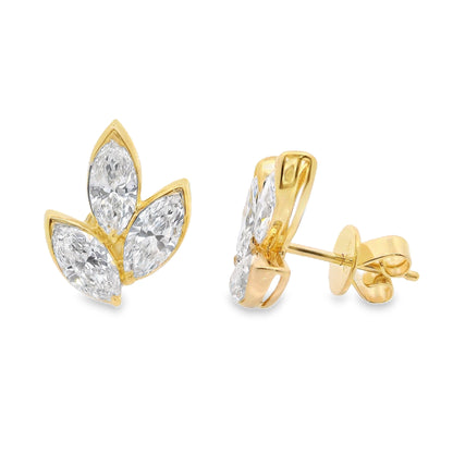 Lab Grown Diamond Earring-LGE1001