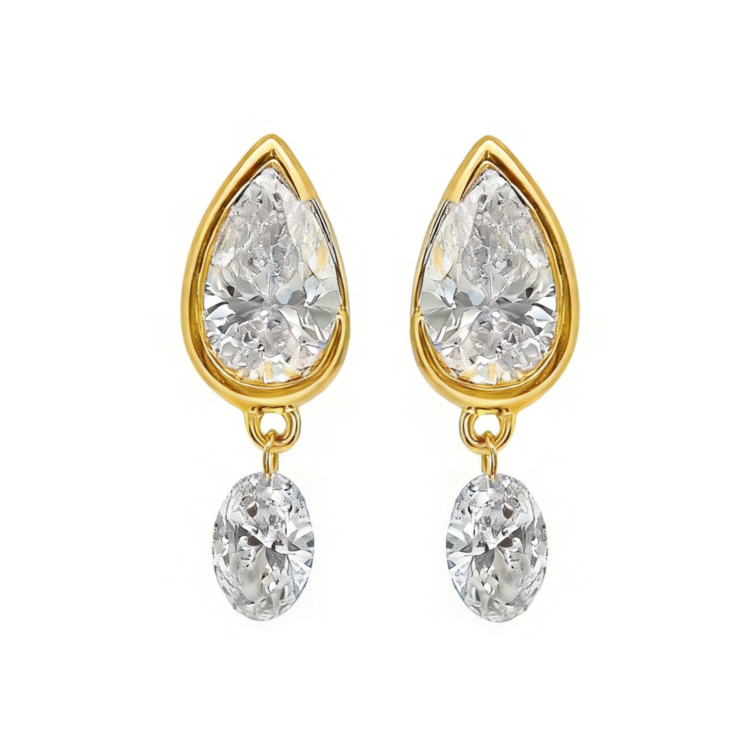 Lab Grown Diamond Earring-LGE1002-O
