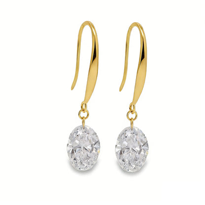 Lab Grown Diamond Earring-LGE1003-O