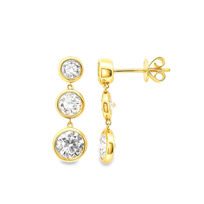 Lab Grown Diamond Earring-LGE1013