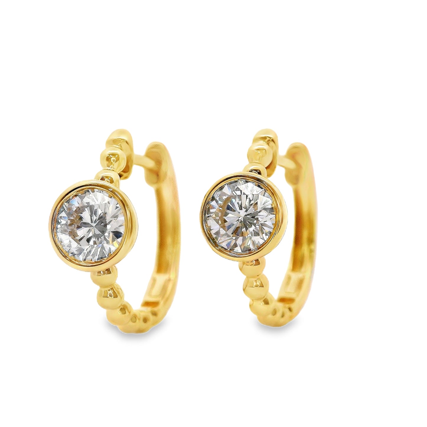 Lab Grown Diamond Earring-LGE1031-R