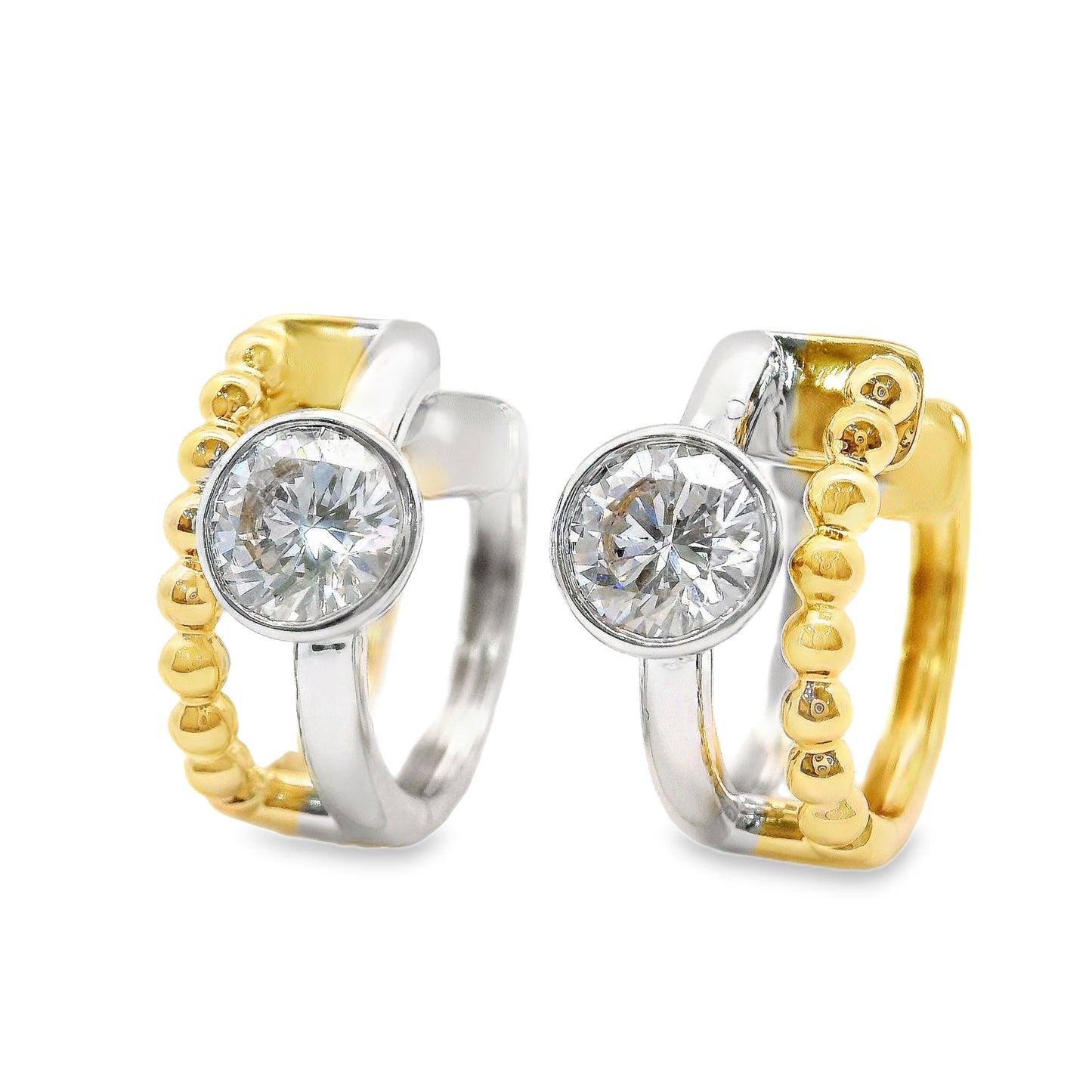 Lab Grown Diamond Earring-LGE1032-R