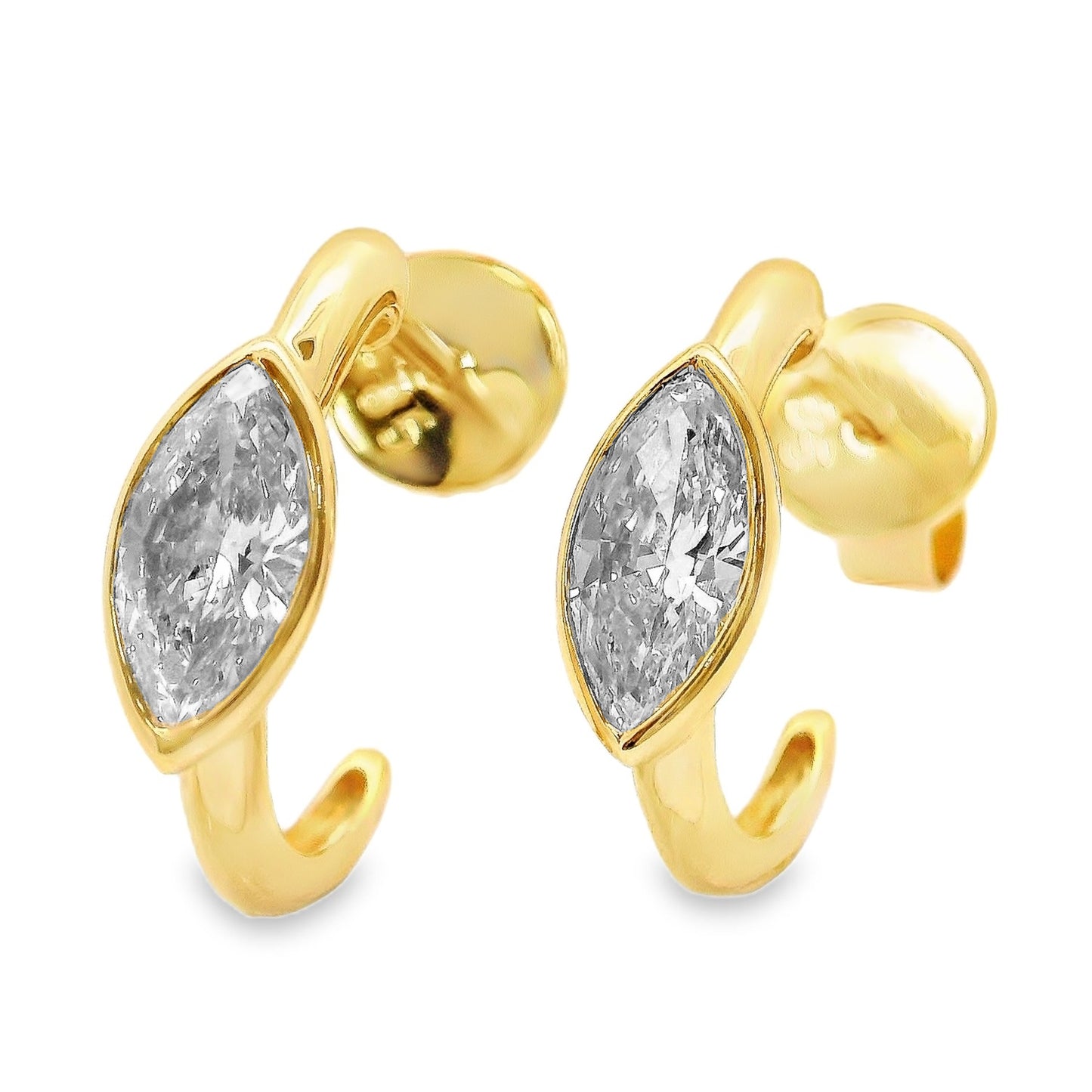 Lab Grown Diamond Earring-LGE1033-M