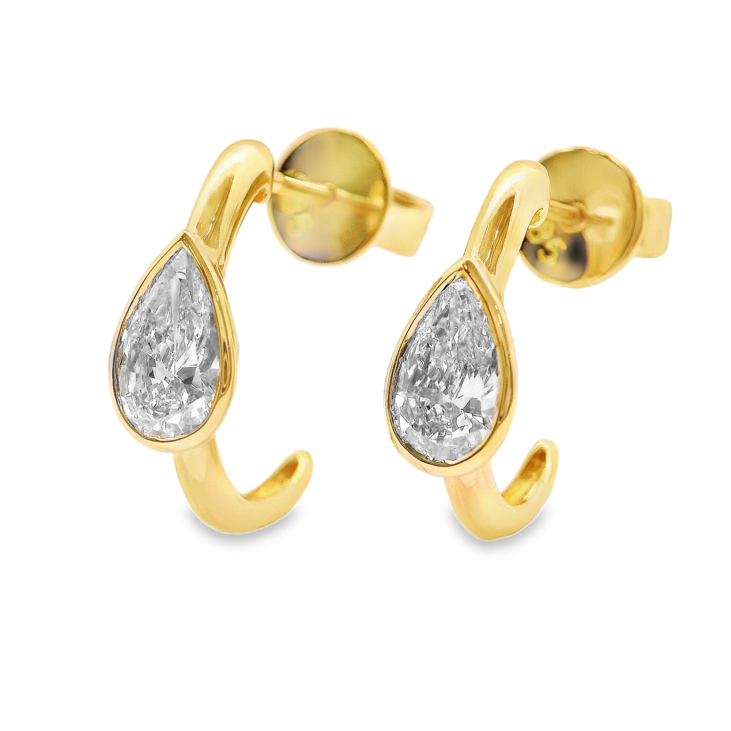 Lab Grown Diamond Earring-LGE1033-P