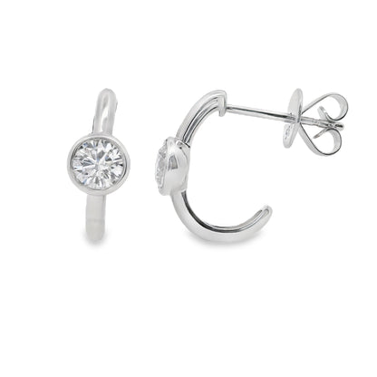 Lab Grown Diamond Earring-LGE1033-R