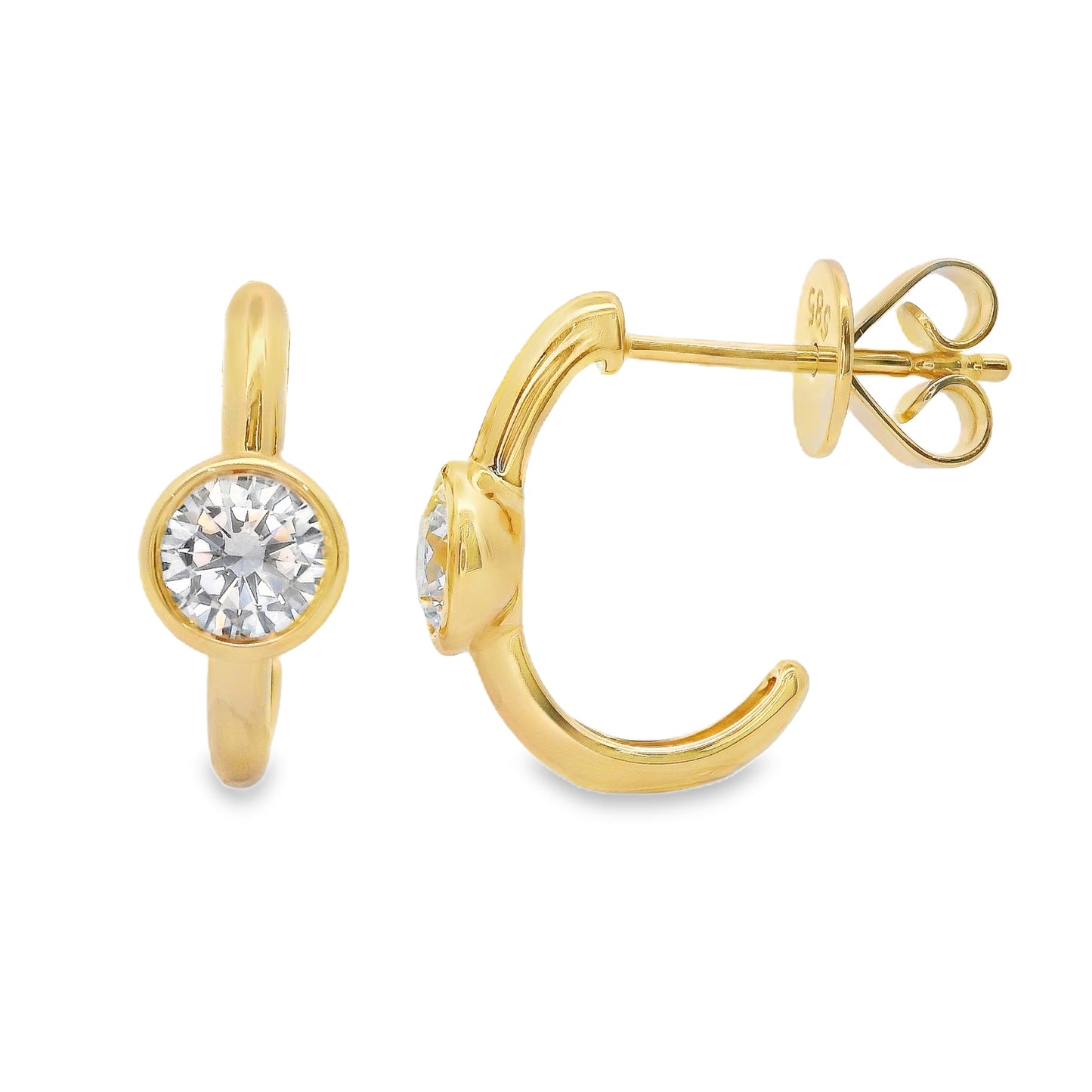 Lab Grown Diamond Earring-LGE1033-R
