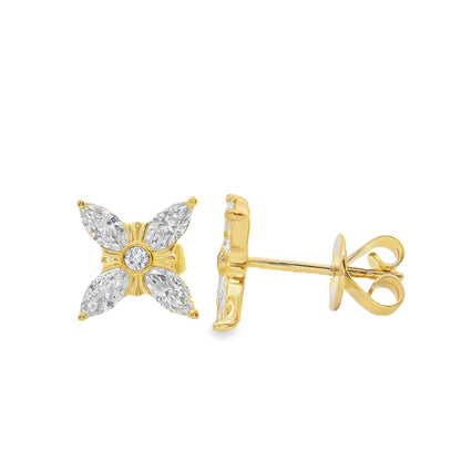 Lab Grown Diamond Earring-LGE1034