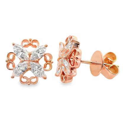 Lab Grown Diamond Earring-LGE1038