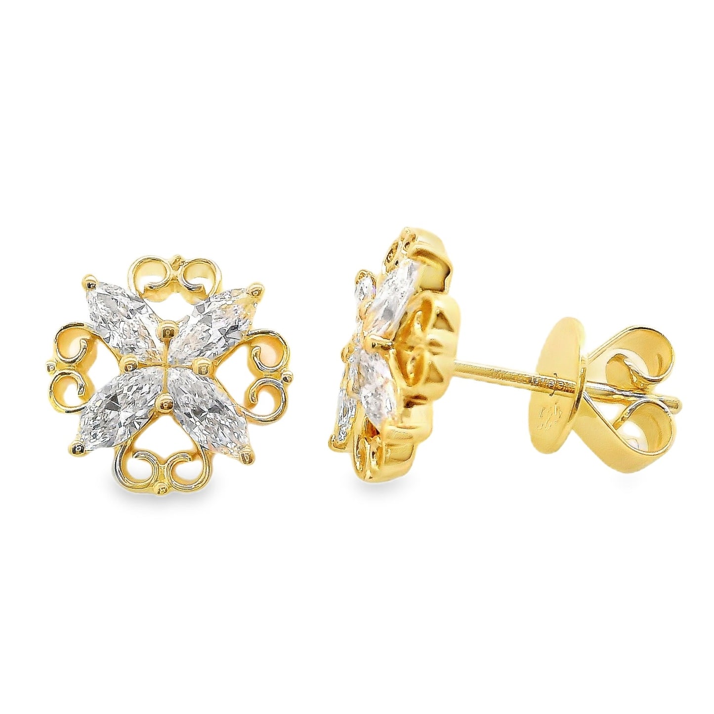 Lab Grown Diamond Earring-LGE1038