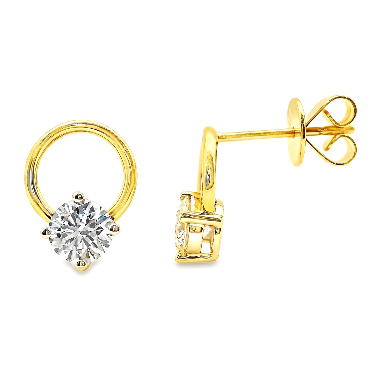 Lab Grown Diamond Earring-LGE1040