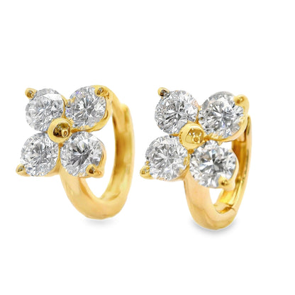 Lab Grown Diamond Earring-LGE1043