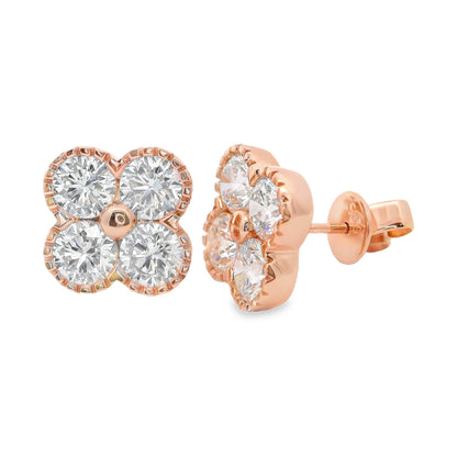 Lab Grown Diamond Earring-LGE1044