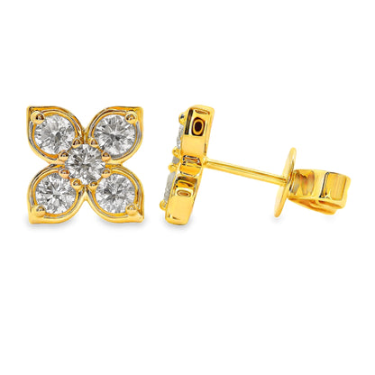 Lab Grown Diamond Earring-LGE1045