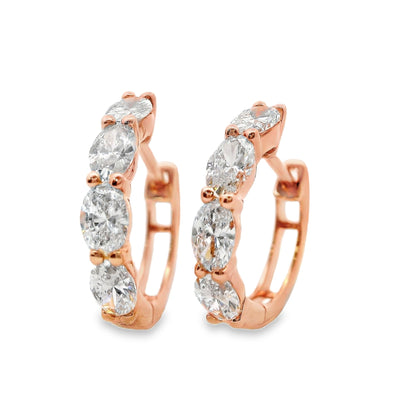 Lab Grown Diamond Earring-LGE1047