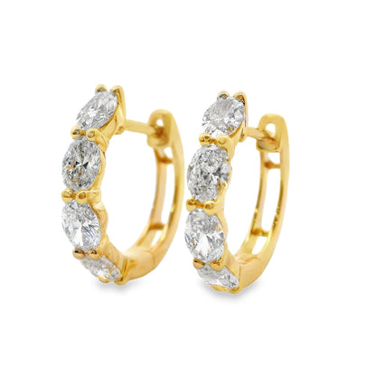 Lab Grown Diamond Earring-LGE1047