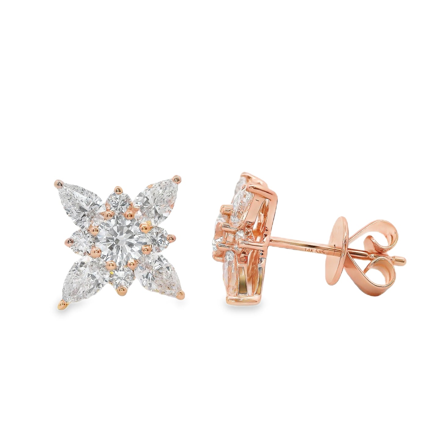 Lab Grown Diamond Earring-LGE1056
