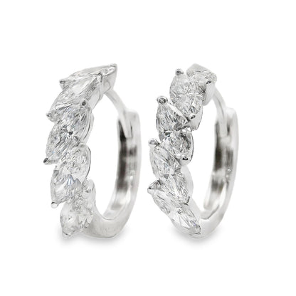 Lab Grown Diamond Earring-LGE1058-M