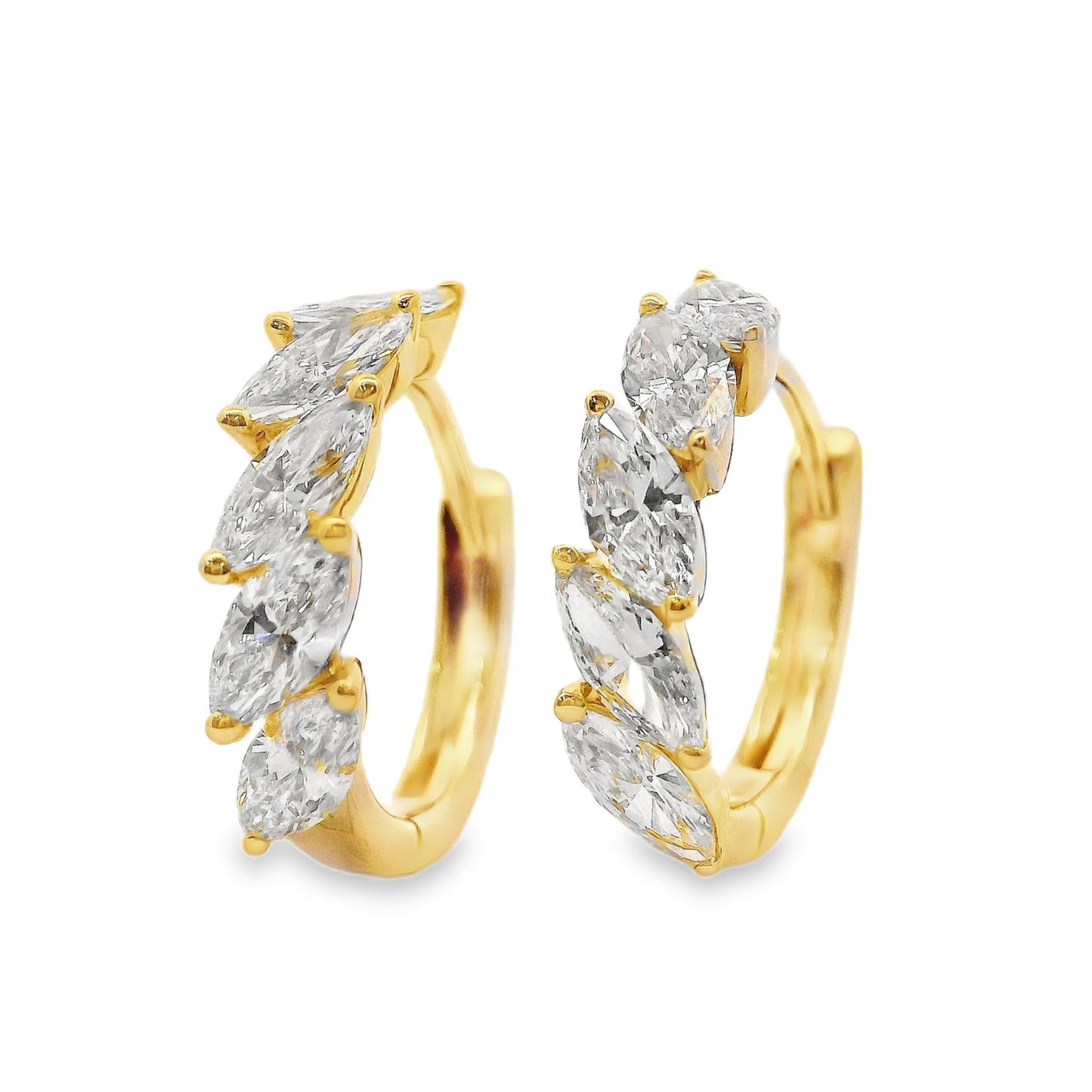 Lab Grown Diamond Earring-LGE1058-M