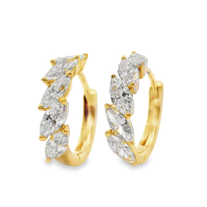 Lab Grown Diamond Earring-LGE1058-M