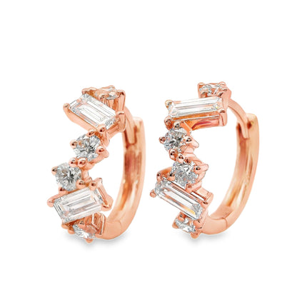 Lab Grown Diamond Earring-LGE1059-B