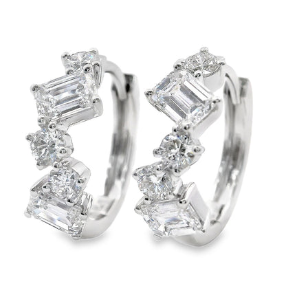Lab Grown Diamond Earring-LGE1059-E
