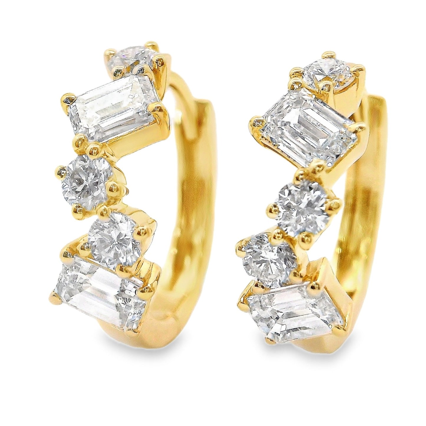 Lab Grown Diamond Earring-LGE1059-E
